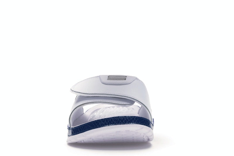 Jordan Hydro 11 Slide White Navy