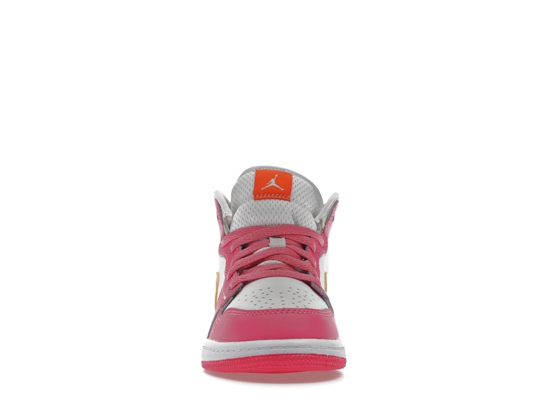 Jordan 1 Mid Pinksicle Safety Orange (PS)