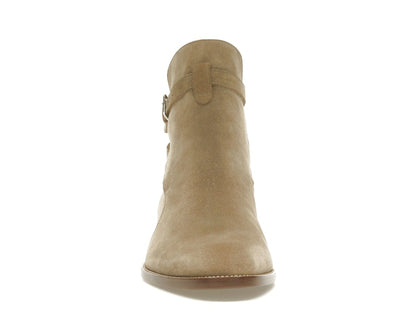 Saint Laurent Wyatt Jodhpur Boot Tobacco Suede