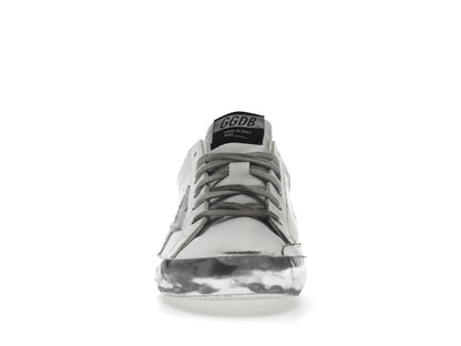 Golden Goose Super-Star White Silver Sparkle (Women's)