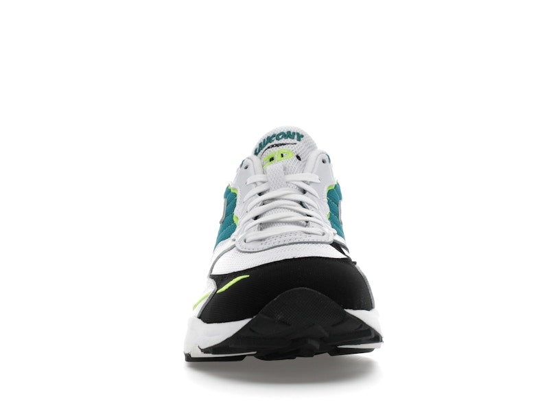 Saucony 3D Grid Hurricane White Green Lime