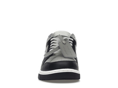 OFF-WHITE Out Of Office OOO Low Tops Light Grey Black