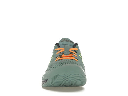 ASICS Gel-Resolution 9 Padel Celadon Safety Yellow