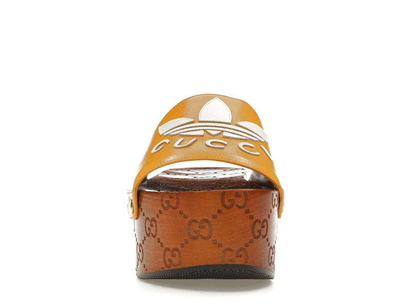 Gucci x Adidas GG Clog Yellow (Women's)