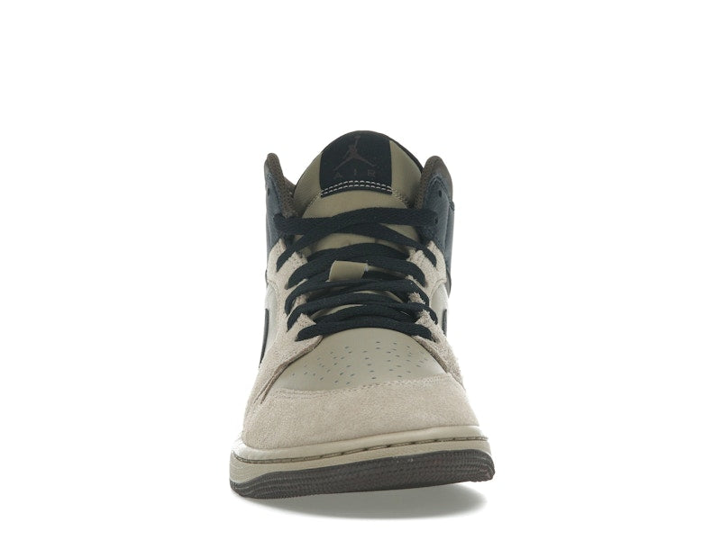 Jordan 1 Mid Khaki Baroque Brown
