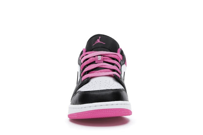 Jordan 1 Low Black Active Fuchsia (GS)