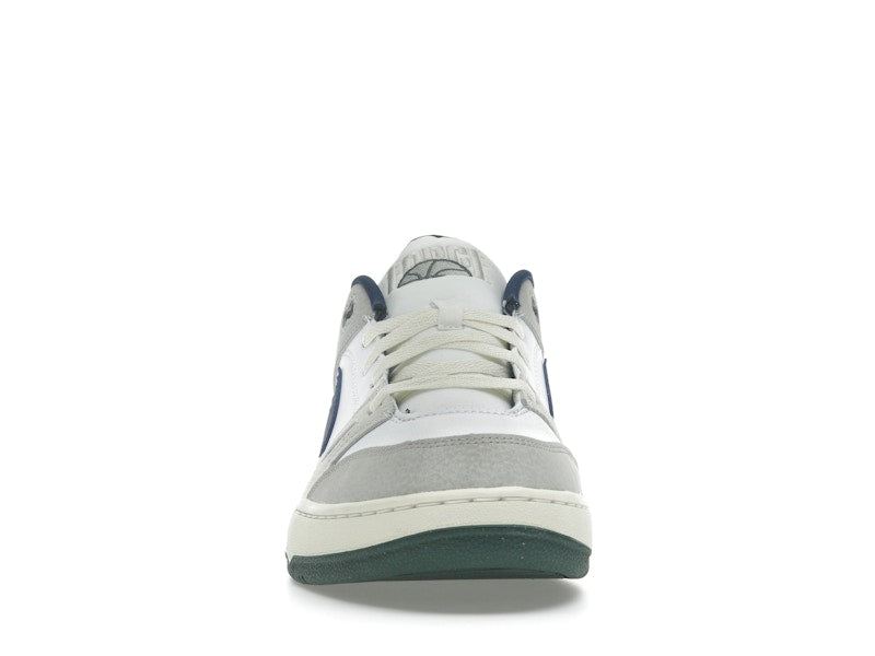 Nike Full Force Low White Midnight Navy Green
