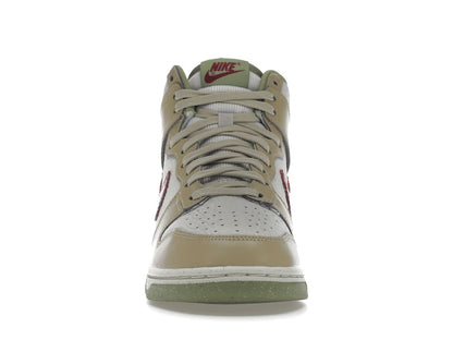 Nike Dunk High Tumbled Tan White Brown (Women's)