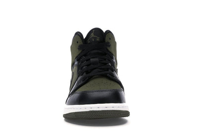 Jordan 1 Mid Olive Canvas Black (GS)