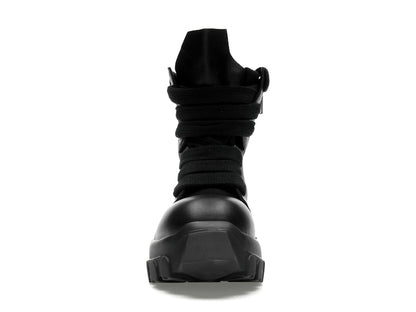 Rick Owens Lido Jumbo Laced Bozo Tractor Black