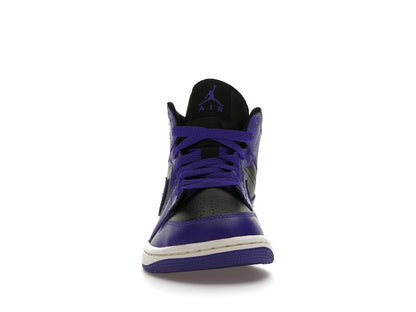 Jordan 1 Mid Purple Black (Women's)