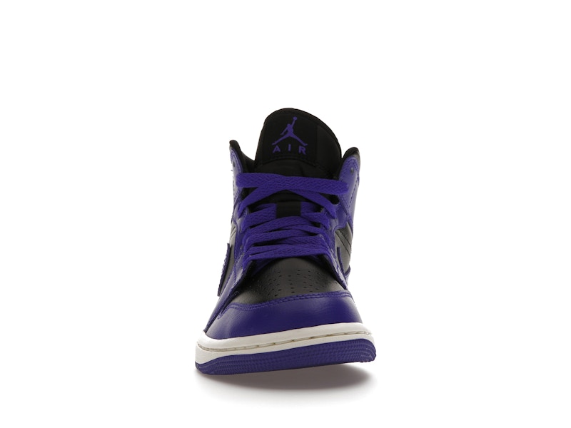 Jordan 1 Mid Purple Black (Women's)