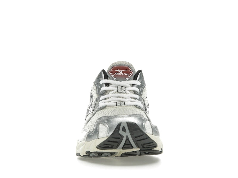 Mizuno Wave Rider 10 White Black Rythmic Red