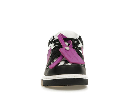 OFF-WHITE Out Of Office OOO Low Tops Zebra Pink (Women's)