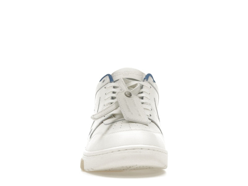 OFF-WHITE Out Of Office "OOO" Low Tops For Walking White White Dark Blue SS22