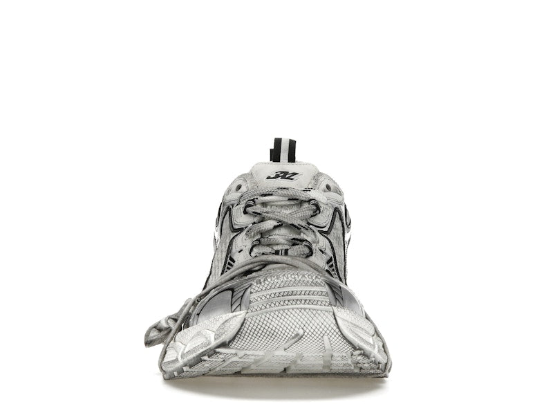 Balenciaga 3XL White Black Distress