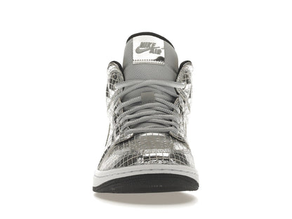 Jordan 1 Mid SE Disco Metallic Silver (Women's)