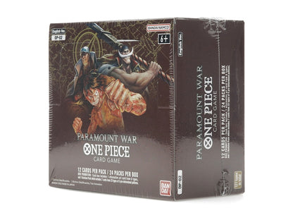 Bandai One Piece Card Game Paramount War Booster Box (OP-02) (English)