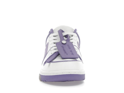 OFF-WHITE Out Of Office OOO Low Tops Outlined White Lilac Purple (Women's)