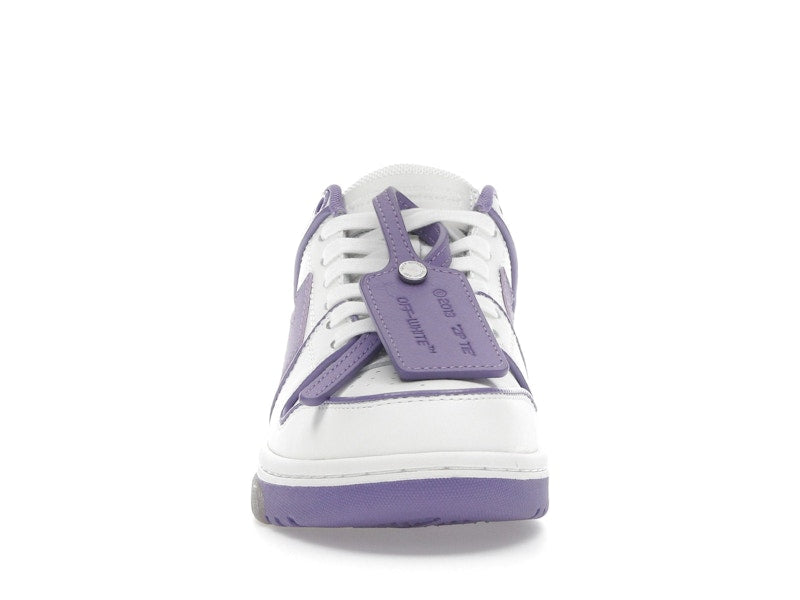 OFF-WHITE Out Of Office OOO Low Tops Outlined White Lilac Purple (Women's)