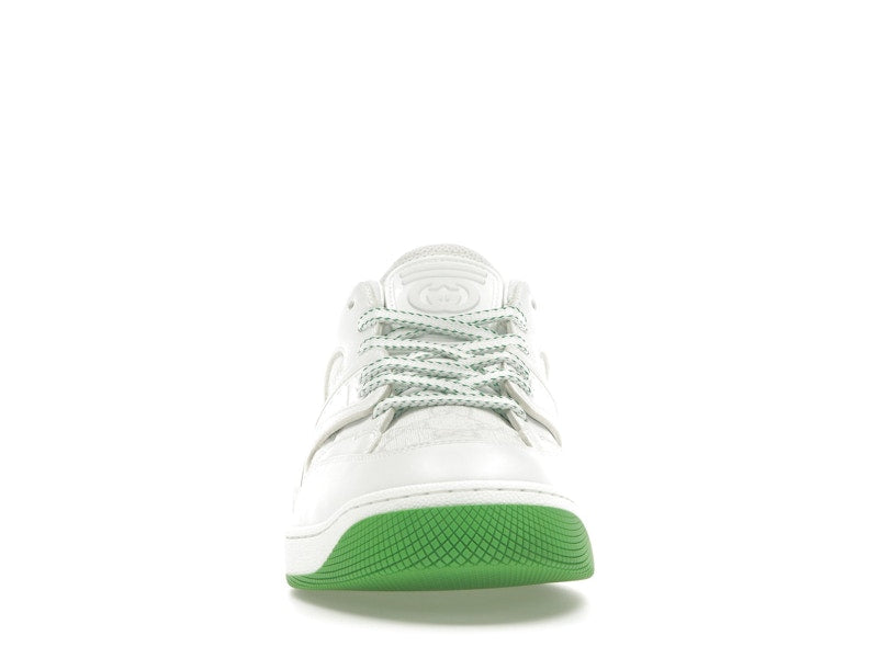 Gucci Basket Low White Demetra Green