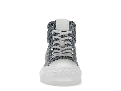 Givenchy City High Top In 4G Denim Blue White