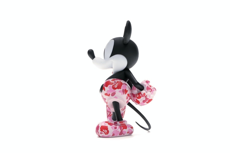 BAPE x Mickey Mouse 90th Anniverary Figure Red Camo