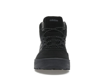 adidas Hoops 4.0 Mid Black Grey Four