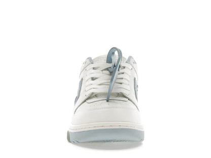 OFF-WHITE Out Of Office OOO Low Tops Embroidered Arrow White Light Blue