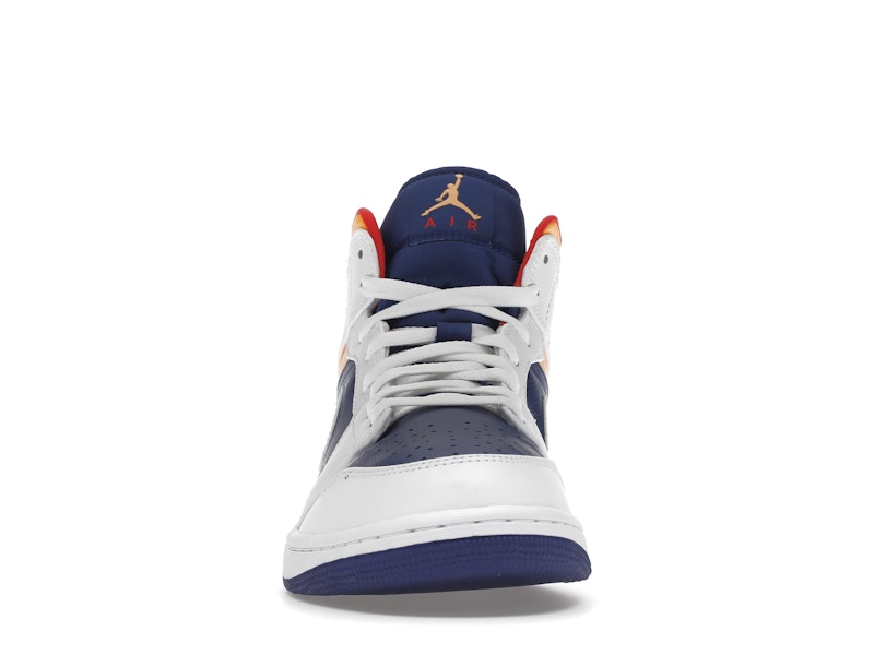 Jordan 1 Mid Royal Blue Laser Orange