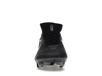 Nike Mercurial Superfly 8 FG Black Metallic Silver Gold