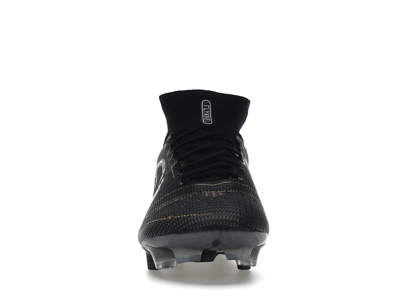 Nike Mercurial Superfly 8 FG Black Metallic Silver Gold