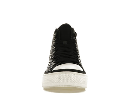AMIRI Court Hi All Over Logo Black White