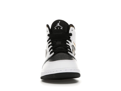 Jordan 1 Mid White Gold Black (GS)