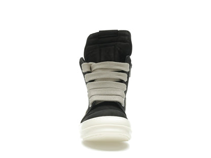 Rick Owens Geobasket Jumbo Lace High Black Milk (Women's)