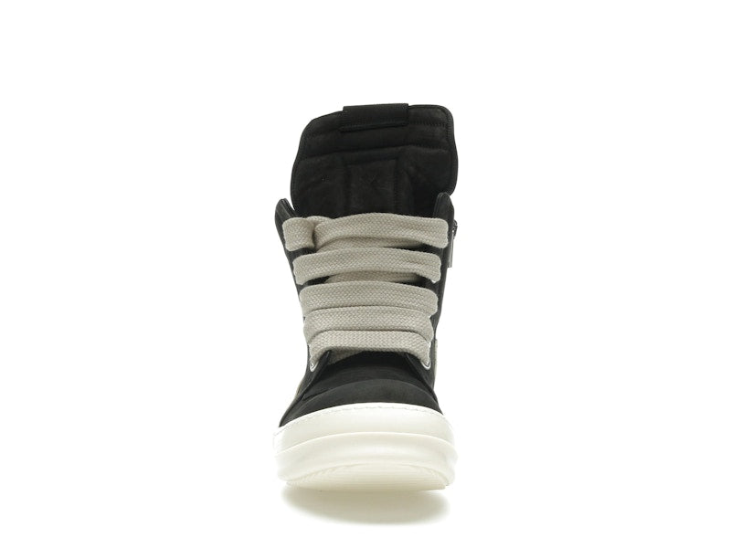 Rick Owens Geobasket Jumbo Lace High Black Milk (Women's)