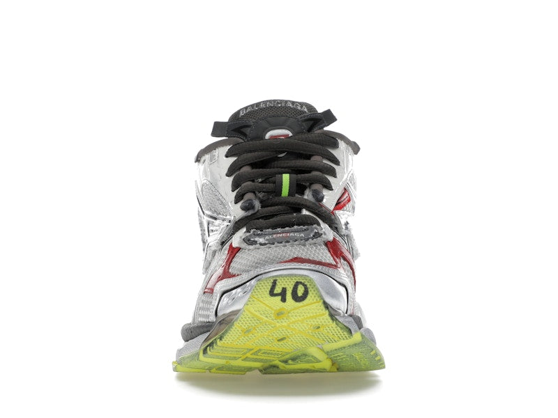 Balenciaga Runner Black White Red Neon Yellow