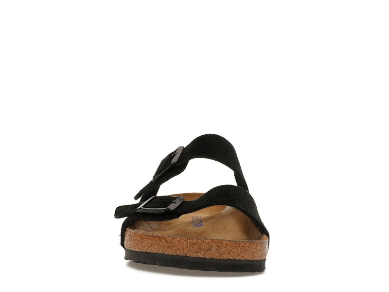 Birkenstock Arizona Soft Footbed Suede Black