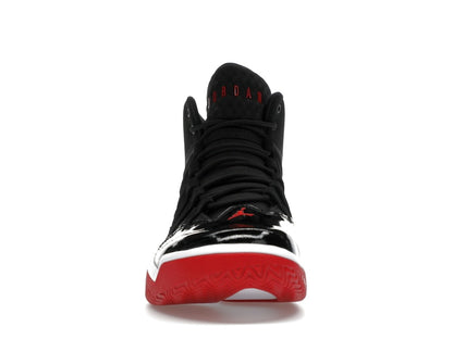 Jordan Max Aura Black Red Patent