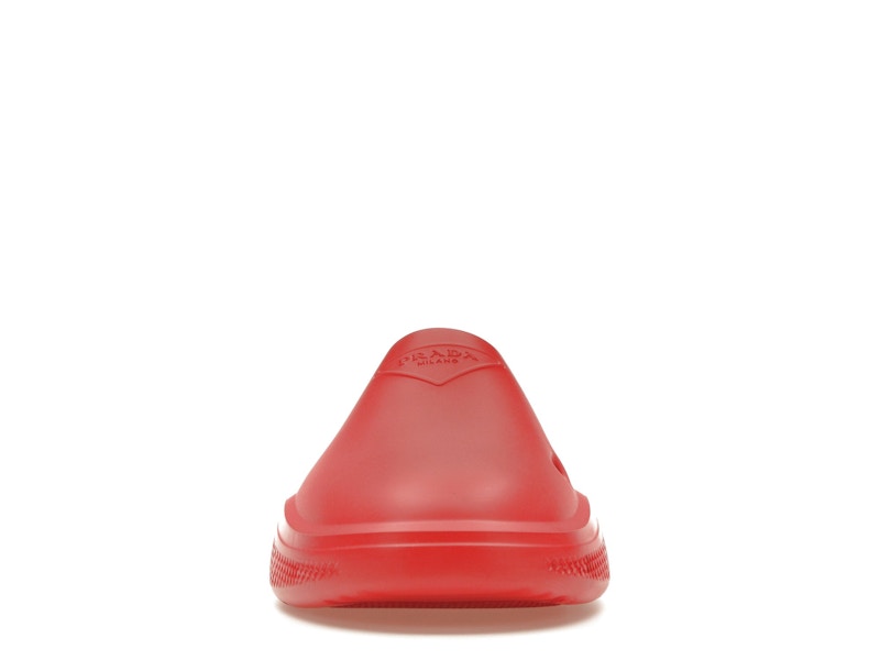 Prada Foam Rubber Mule Red