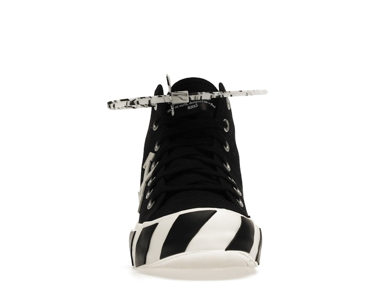 OFF-WHITE Vulcanized Mid Top Black White