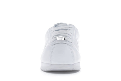 Nike Cortez Basic Leather White White-Wolf Grey-Mtllc Silver