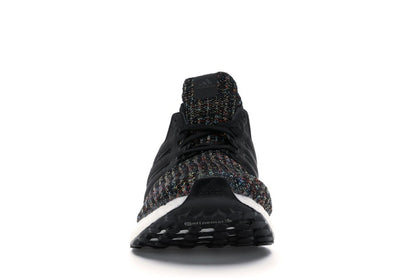 adidas Ultra Boost 4.0 Black Multi-Color White Heel Cage