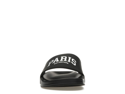 Balenciaga City Pool Slide Paris Black (Women's)