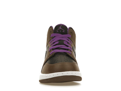 Jordan 1 Mid Purple Mocha (GS)