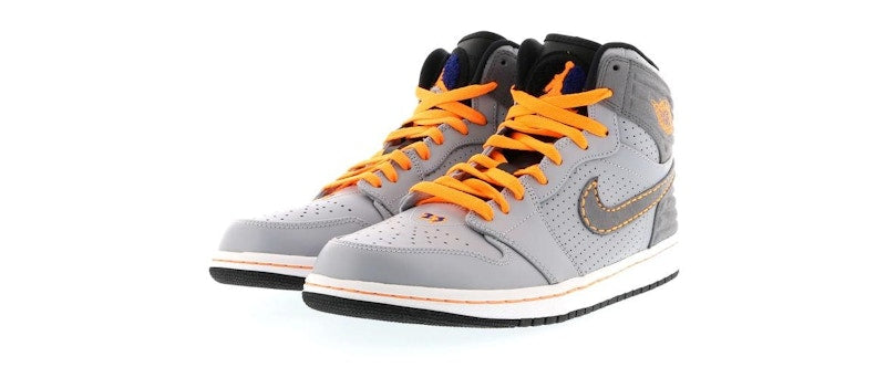 Jordan 1 Retro 93 Wolf Grey Orange (NE-YO Charity Auction)