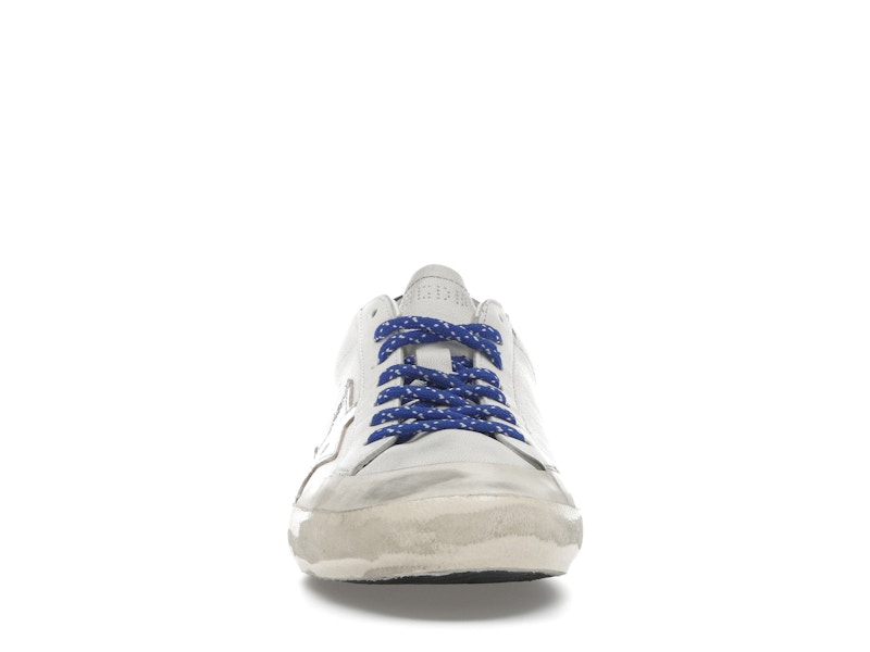 Golden Goose Super Star Never Stop Dreaming White Black Silver-tone