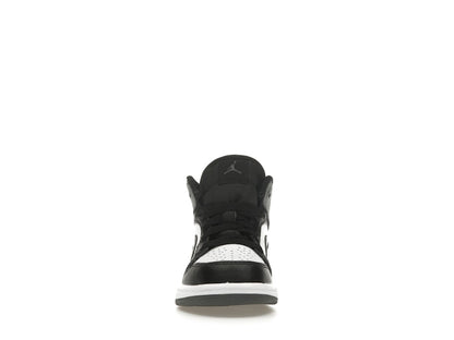Jordan 1 Mid Black White Iron Grey (PS)