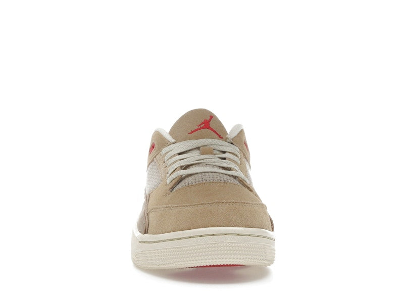 Jordan Flight Court Mushroom Desert Camo Fossil Fire Red