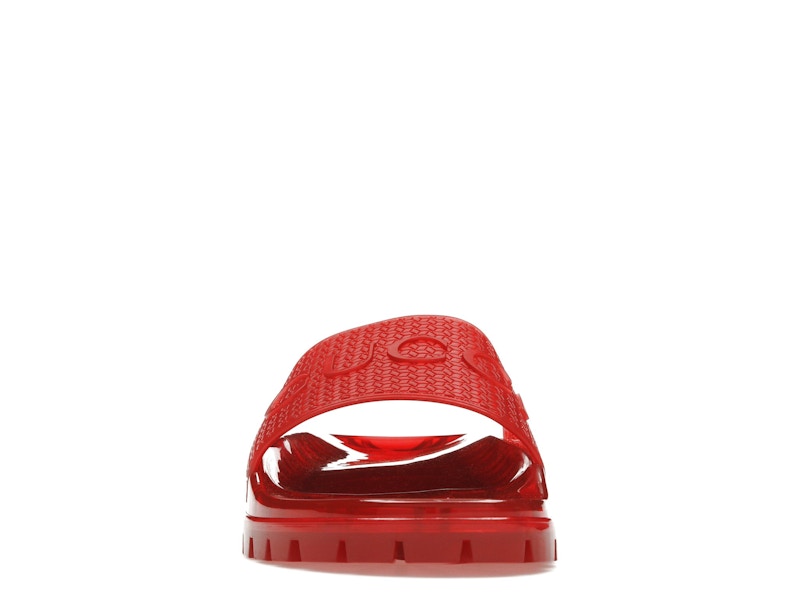 adidas x Gucci Adilette Slide Red